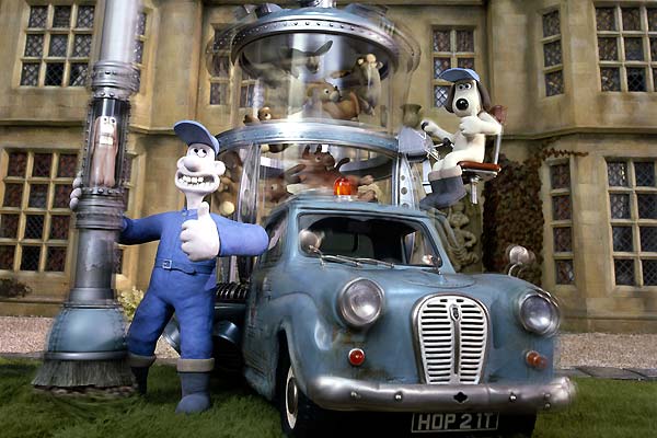 Wallace et Gromit - Autocollants - Le mystère du Lapin-garou